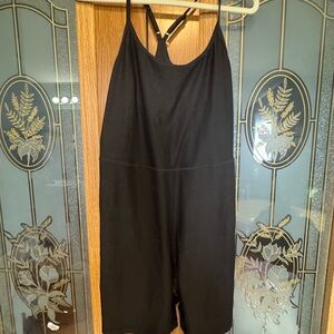 Black Sleeveless Jumpsuit Large
